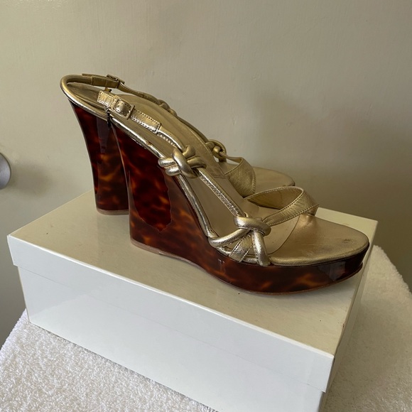 Dior Fold Sandal Wedge - Picture 2 of 3